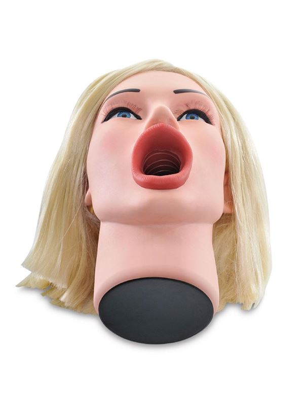 Мастурбатор-голова Hot Water Face Fucker! Blonde