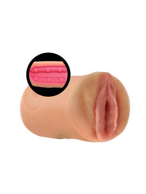 Мастурбатор-вагина Katie Morgan Travel-Size CyberSkin Pussy Stroker