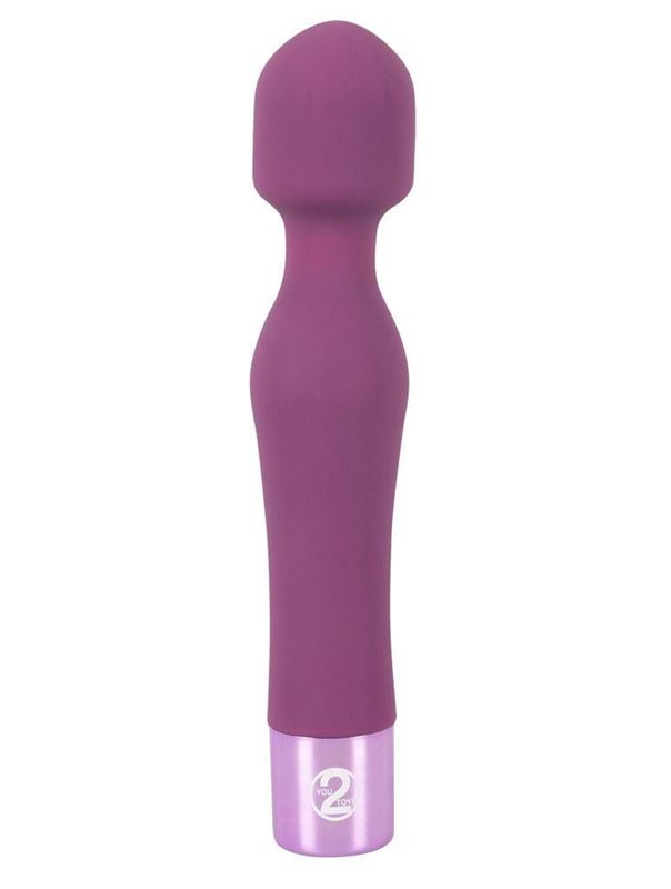Фиолетовый жезловый вибратор Wand Vibe (18,4 см)