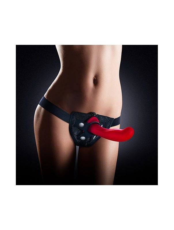 Черные трусики для страпона LOVELACE HARNESS