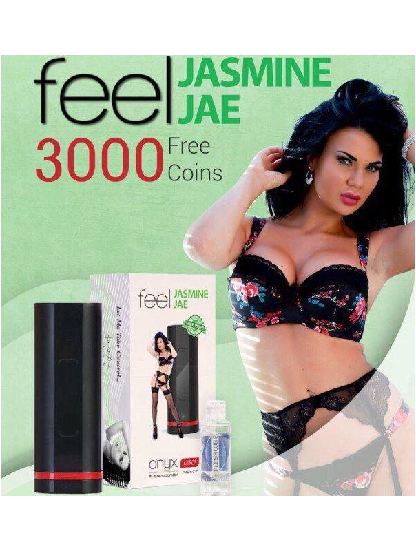 Мастурбатор для секса на расстоянии ONYX TELEDILDONIC MASTURBATOR JASMINE JAE
