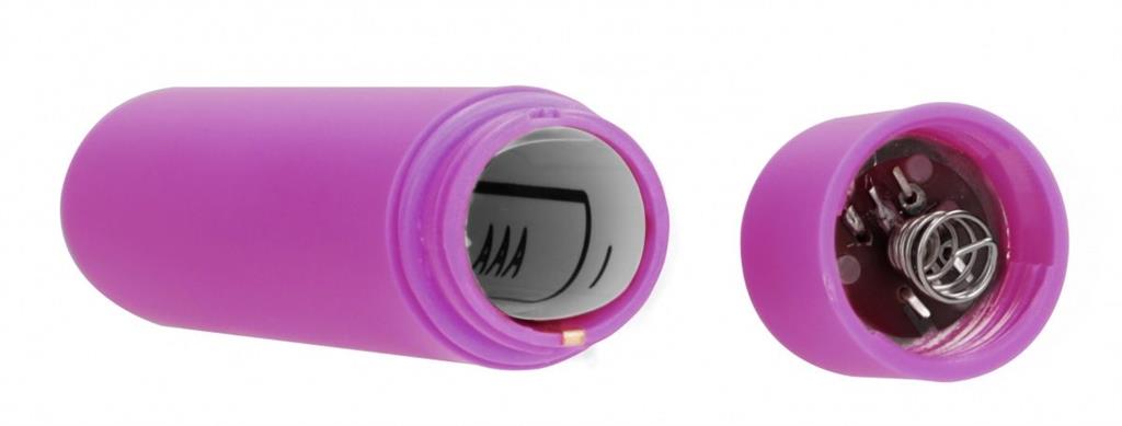 Фиолетовая вибропуля Speed Bullet (9,3 см)