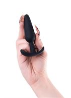 Набор из 3 черных анальных втулок Eridani