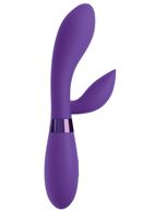 Фиолетовый вибратор-кролик #bestever Silicone Vibrator (21,2 см)