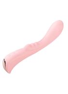 Нежно-розовый вибратор 6" Silicone G-Spot Fun (19,1 см)