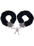 Наручники с чёрной опушкой
