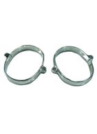 Большие овальные оковы на навесном замке