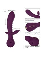 Фиолетовый универсальный вибратор Lover (22,25 см)