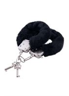 Наручники с чёрной опушкой