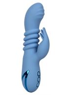 Голубой вибромассажер кролик Santa Cruz Coaster