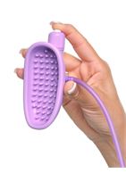 Сиреневая вакуумная вибропомпа для вагины Fantasy For Her Sensual Pump-Her