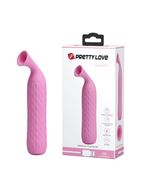 Розовый вакуумный стимулятор клитора Quentin