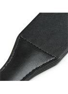 Черная гладкая шлепалка SLAVE (38 см)