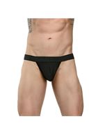 Мужские трусы-стринги с поясом в горошек