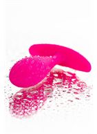 Ярко-розовая удлиненная анальная пробка (7,2 см)