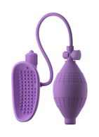Сиреневая вакуумная вибропомпа для вагины Fantasy For Her Sensual Pump-Her