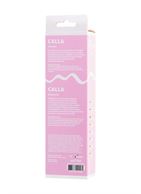 Желтый вибратор Calla классической формы (22 см)