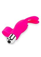 Ярко-розовое эрекционное кольцо c клиторальным стимулятором