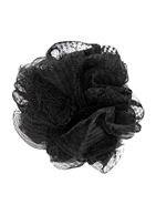 Черная губка для ванны с вибропулей Vibrating Bath Sponge