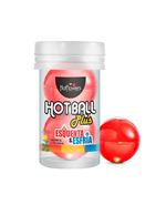 Лубрикант на масляной основе Hot Ball Plus с охлаждающе-разогревающим эффектом (2 шарика по 3 гр.)
