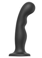 Черная насадка Strap-On-Me Dildo Plug P&G - размер XXL