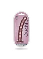 Розовый фаллоимитатор 8" Beaded G-Spot (21 см)
