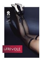 Чулки со стрелками и бантиком сзади