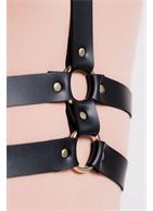 Чёрная портупея Vina