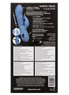 Голубой вибромассажер кролик Santa Cruz Coaster