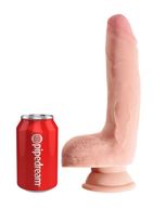 Телесный фаллоимитатор на присоске 9" Triple Density Cock with Balls (24,1 см)
