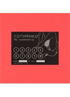 Набор из 10 сертификатов на любовные игры