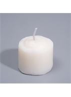 Белая свеча для БДСМ «Роза» из низкотемпературного воска