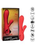 Красный вибромассажер кролик Palisades Passion