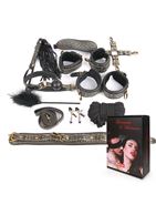 Чёрно-золотистый набор БДСМ