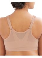 Бюстгальтер без каркасов и фронтальной застежкой