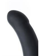 Черный анальный фаллоимитатор Serpens (14 см)