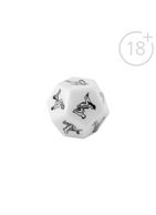 Эротический набор для двоих «Интим»: анальная пробка и кубик