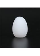 Рельефный мастурбатор EGG в синем футляре