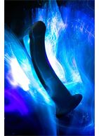 Черный анальный фаллоимитатор Serpens (14 см)