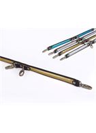 Черная распорка с золотистой вставкой и 4 карабинами