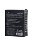 Черная анальная пробка Strob S (11,7 см)