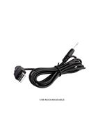 Фиолетовый wand-вибратор Meredith