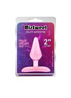 Розовая анальная пробка Gum Drops Plug (6,6 см)