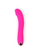 Ярко-розовый вибратор для стимуляции точки G (22 см)