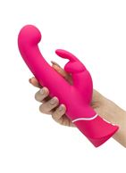 Розовый вибратор кролик G-Spot Rechargeable Rabbit Vibrator (24,1 см)