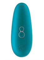 Бирюзовый клиторальный стимулятор Womanizer Starlet 3