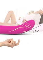 Ярко-розовый вибратор для стимуляции точки G (22 см)