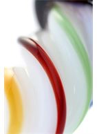 Коническая стеклянная анальная втулка Sexus Glass (16 см)