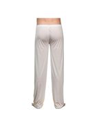 Белые полупрозрачные мужские брюки