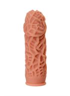 Насадка на пенис с рельефными складочками Extreme Sleeve 012 M-size (14,7 см)